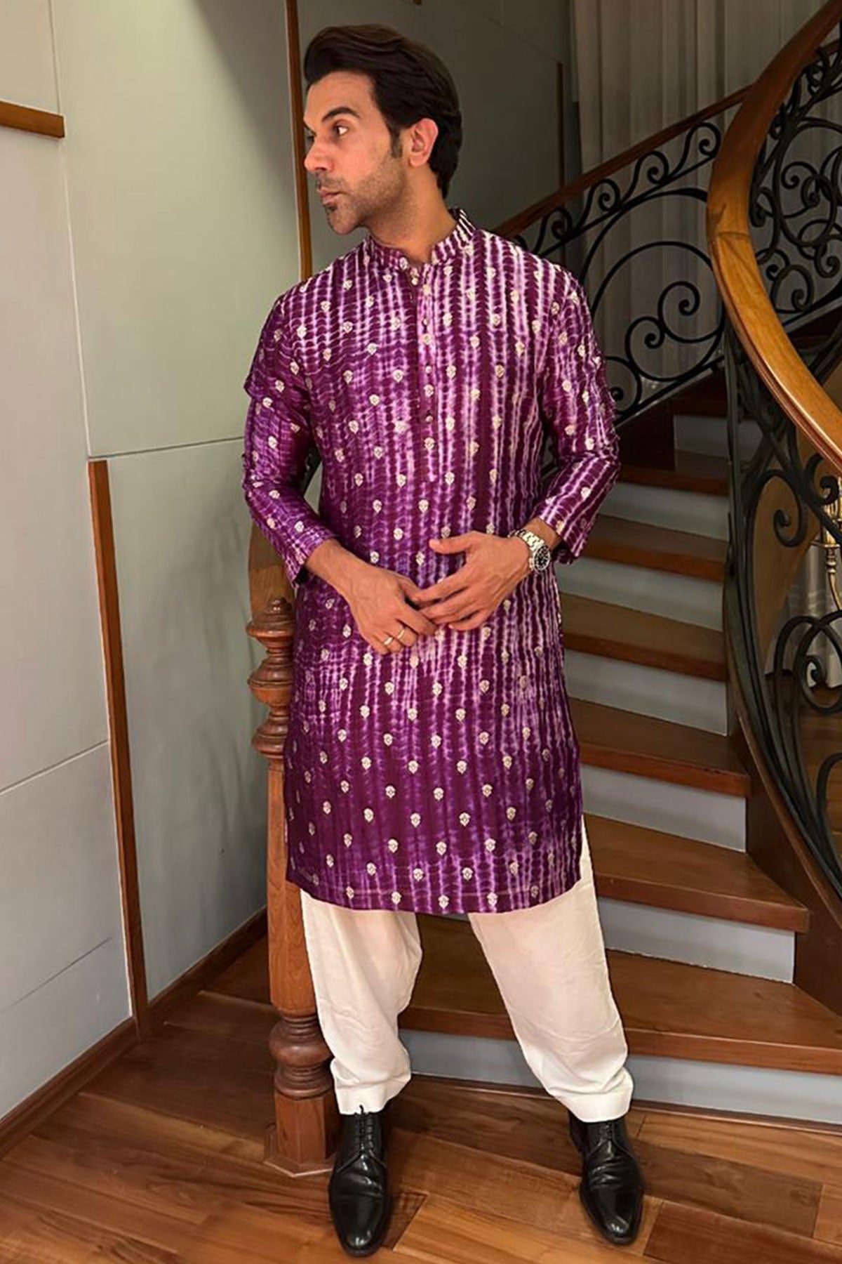 RAJKUMMAR RAO IN JAMUNI KURTA