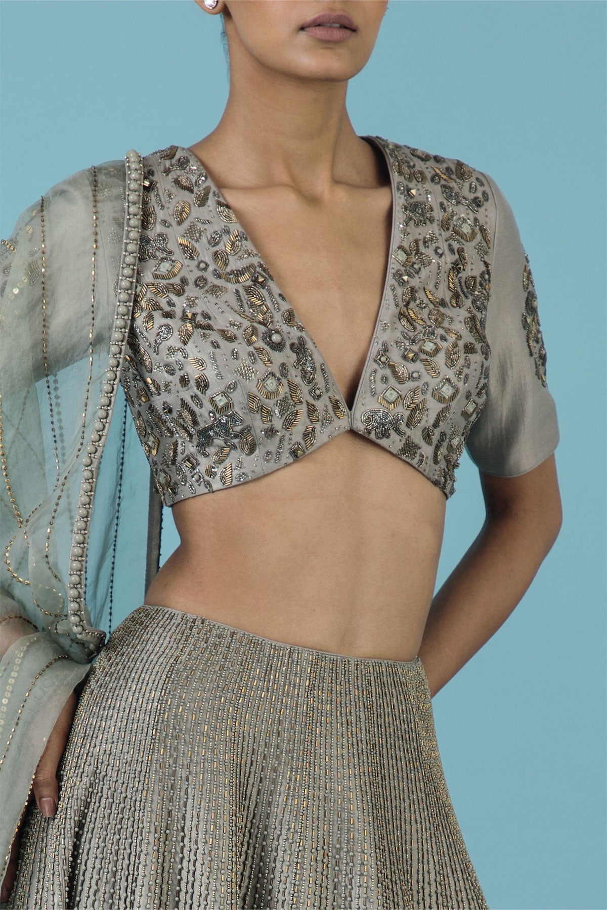 The Jungle Lehenga