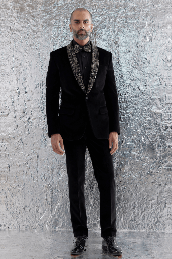 Mechanical Lapel Tux Mens Wear
