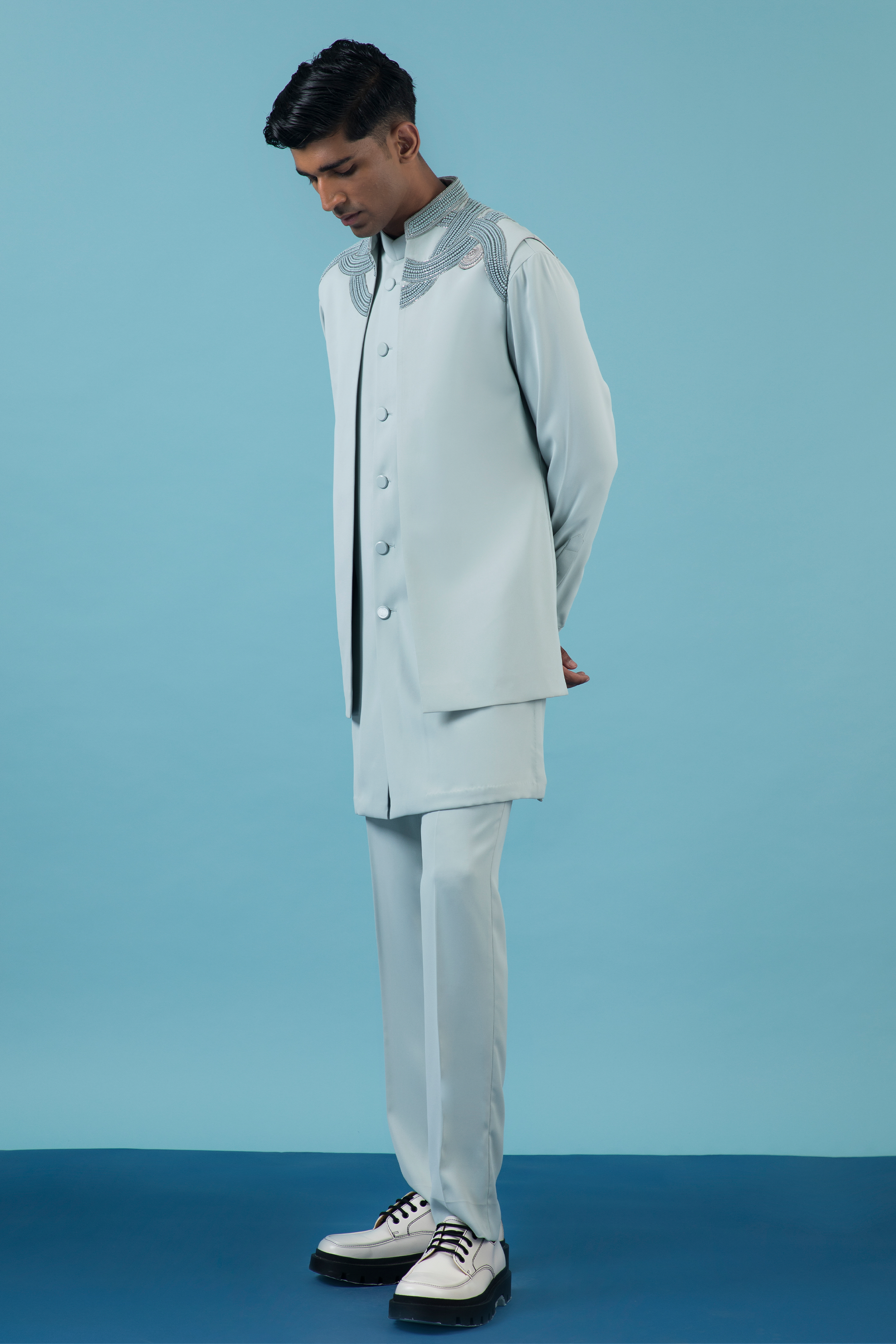 Bead Magic Nehru Jacket