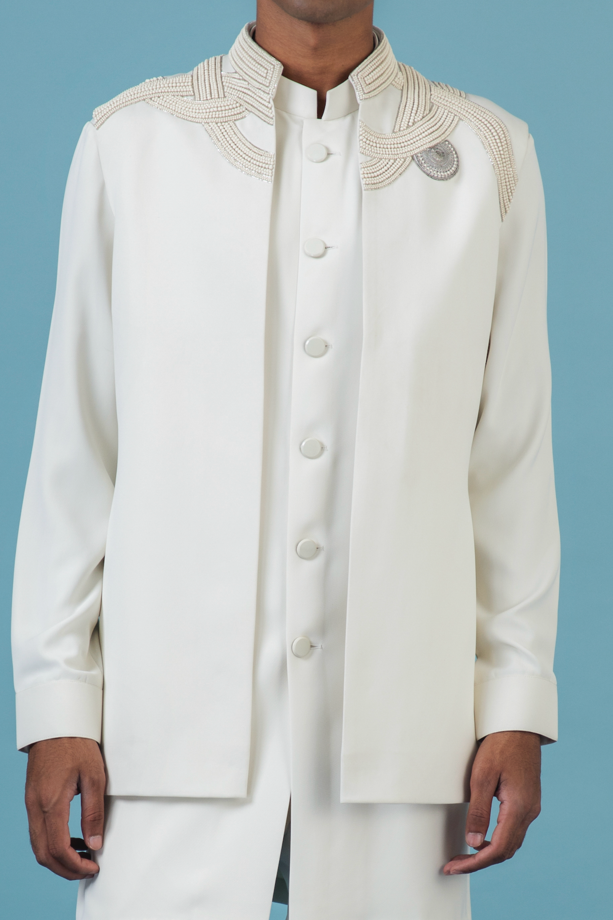 Bead Magic Nehru Jacket