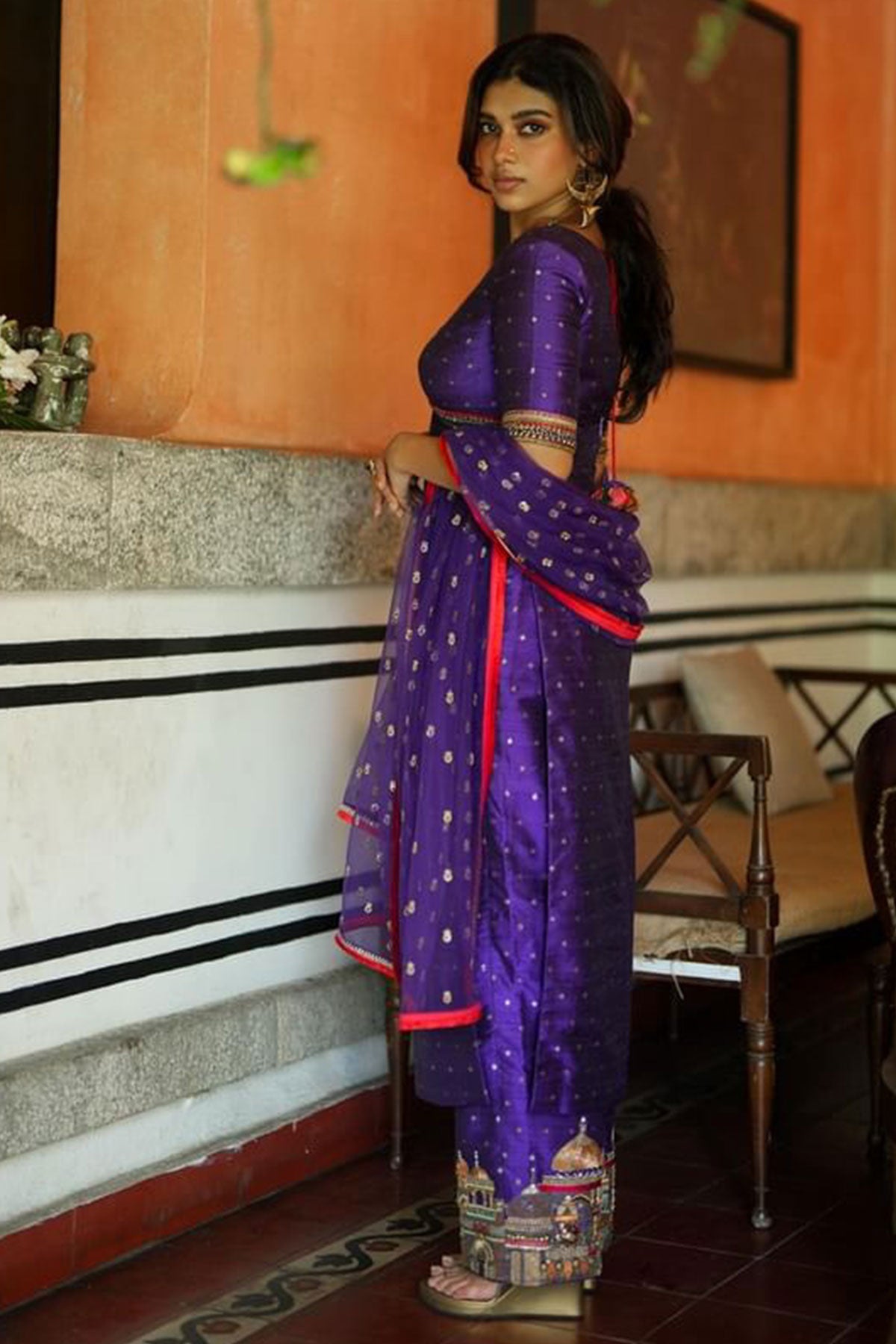 DUSHARA VIJAYAN IN ISHAKPASHA (PURPLE)