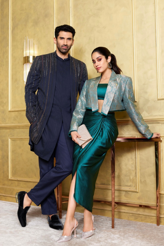 Aditya Roy Kapoor In Electric Rain Mens Wear
