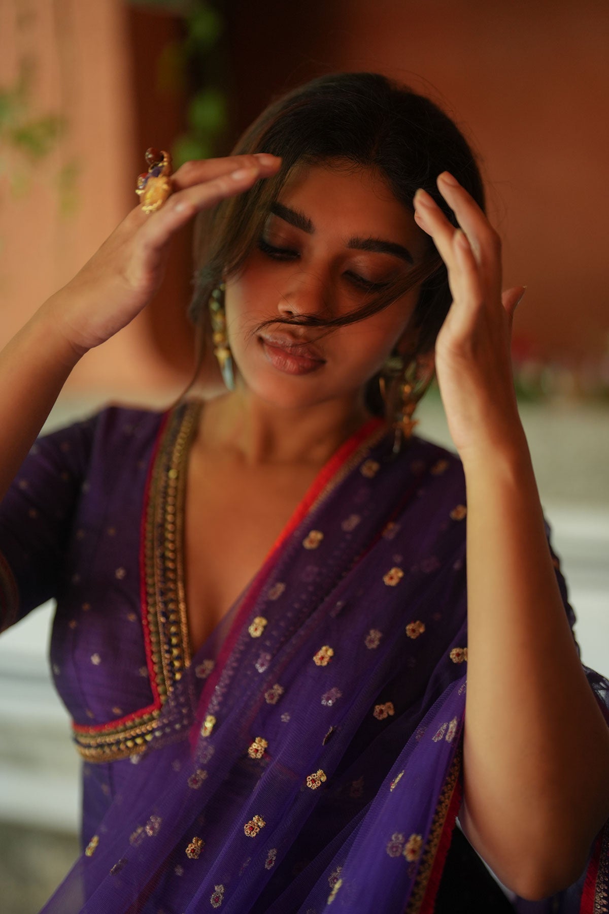 DUSHARA VIJAYAN IN ISHAKPASHA (PURPLE)