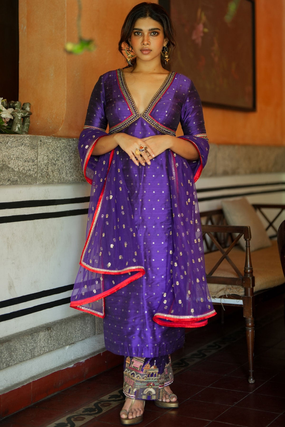 DUSHARA VIJAYAN IN ISHAKPASHA (PURPLE)