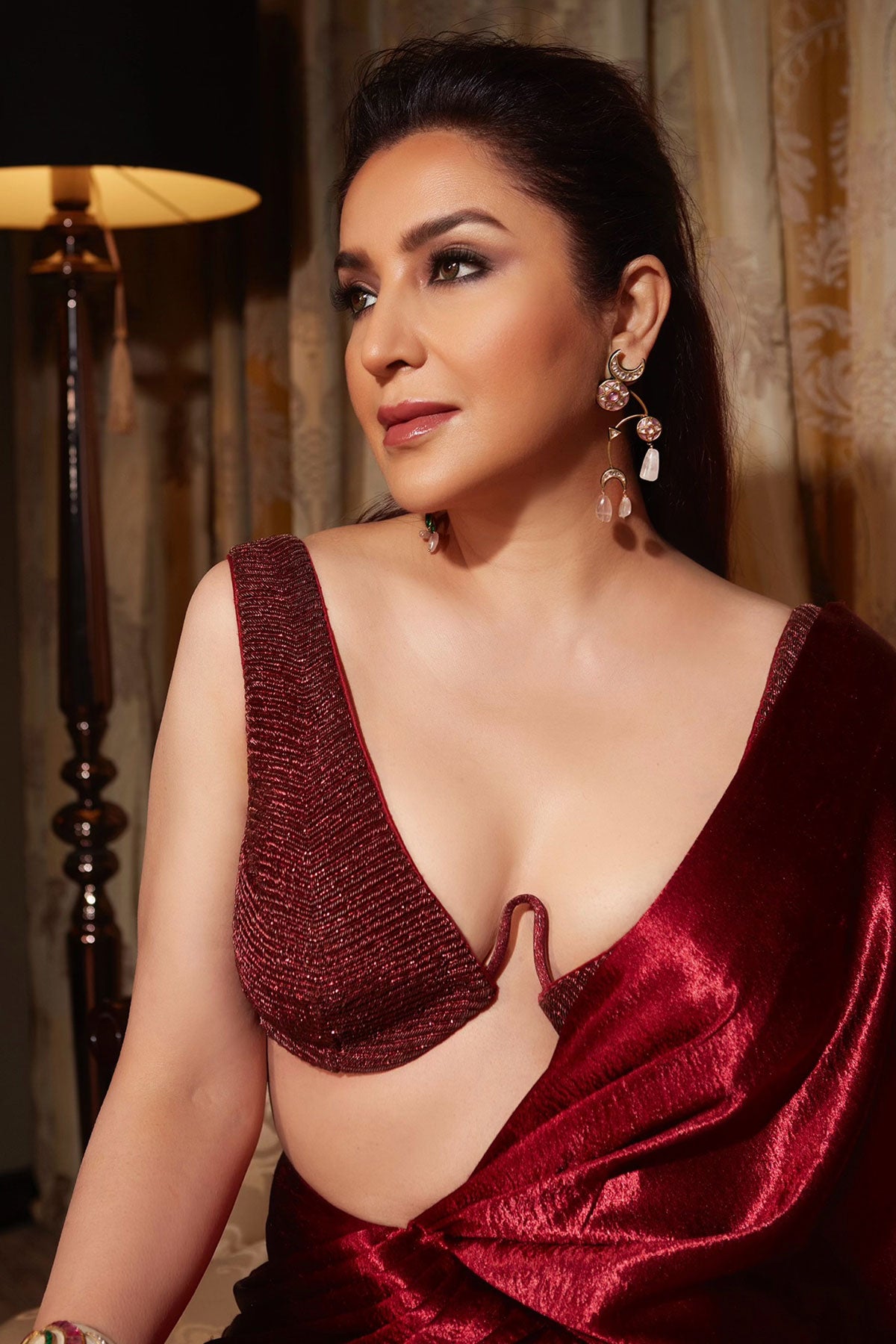 TISCA CHOPRA IN 'THE WAVE' BRALETTE
