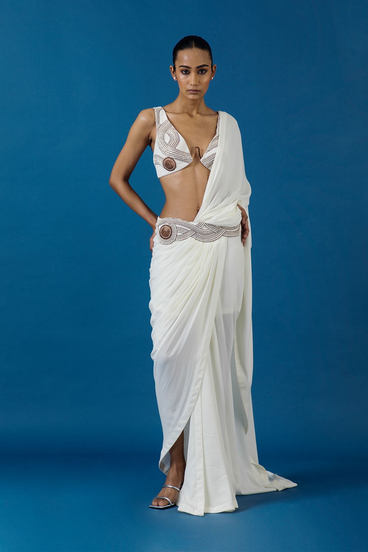 Milky Way Saree