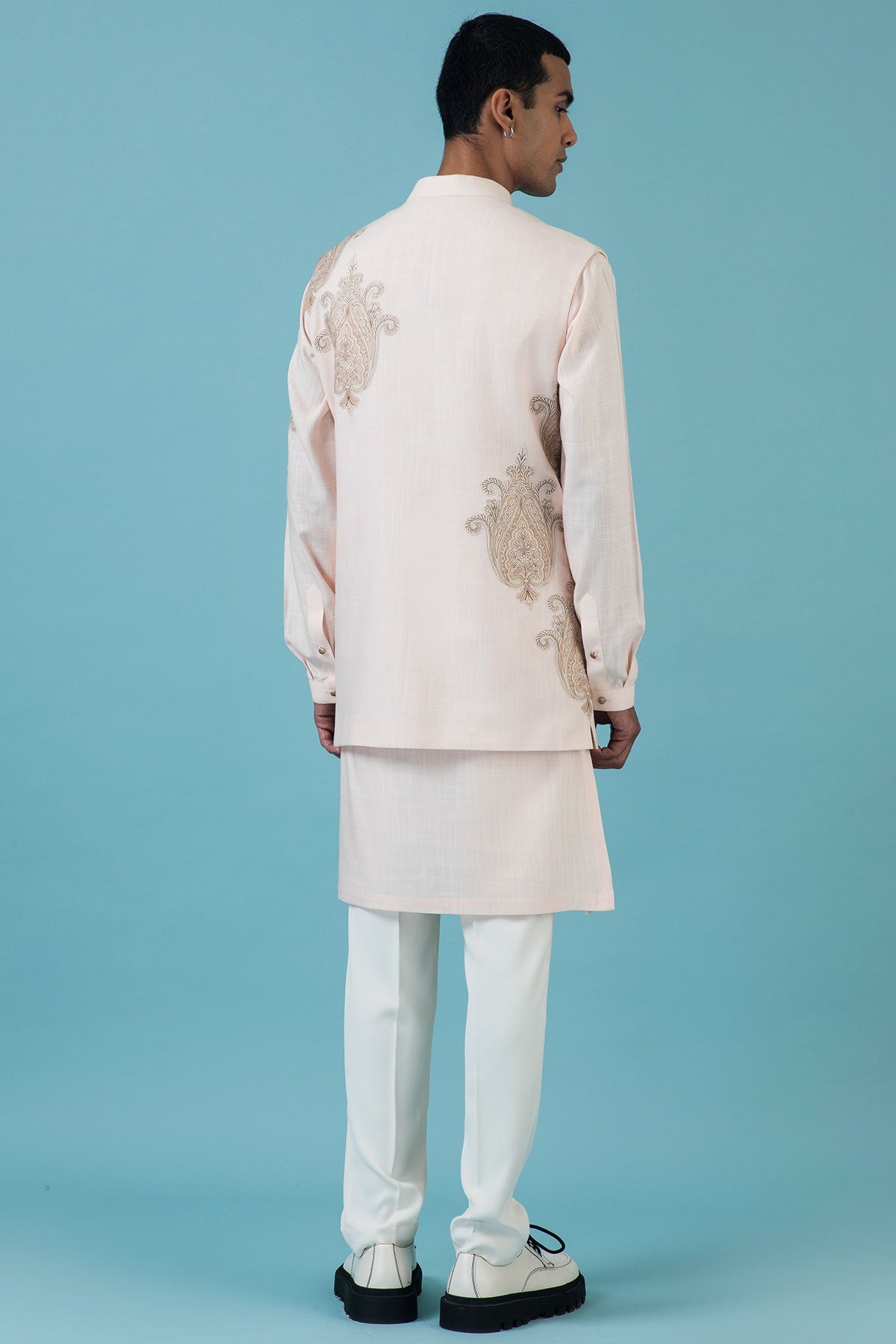 Plush Pink Nehru Jacket