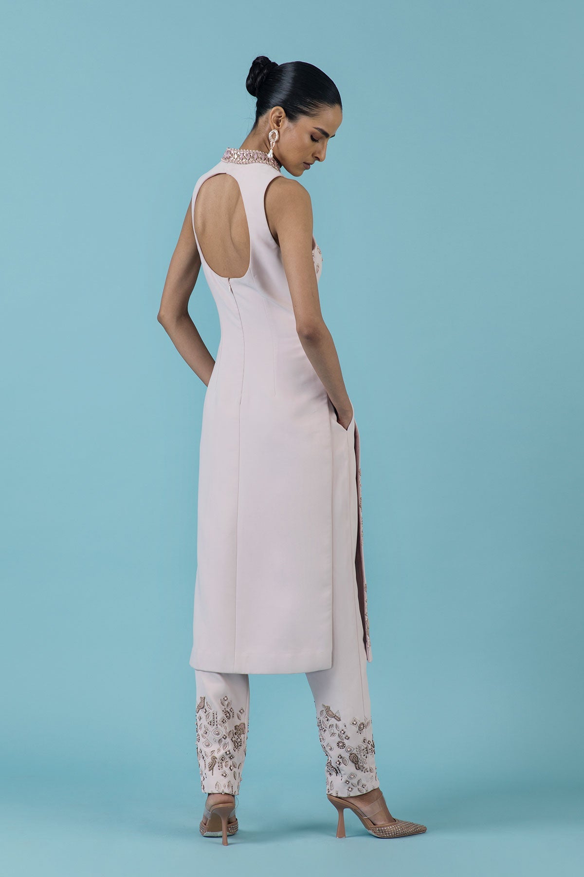 Blush Jungle Kurta and Pants