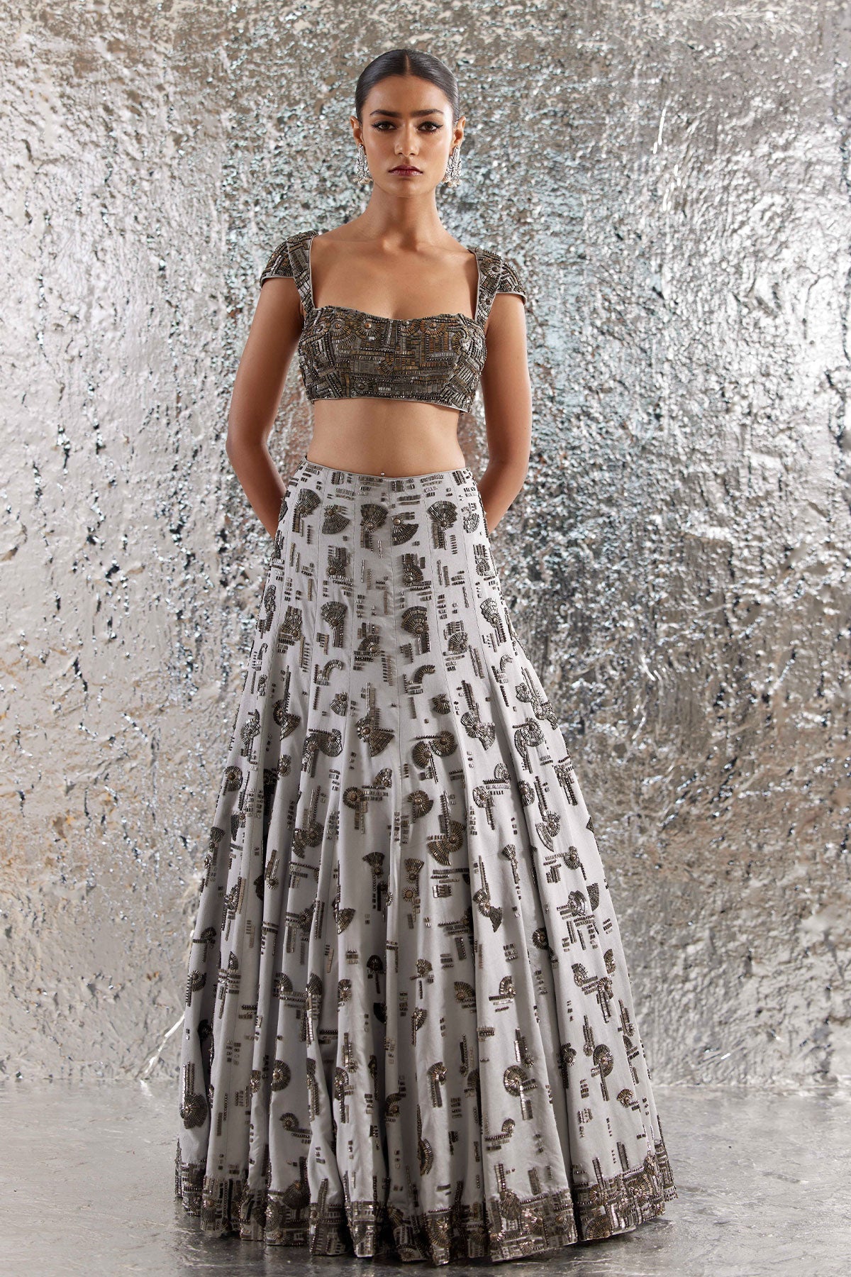Mechanical Lehenga