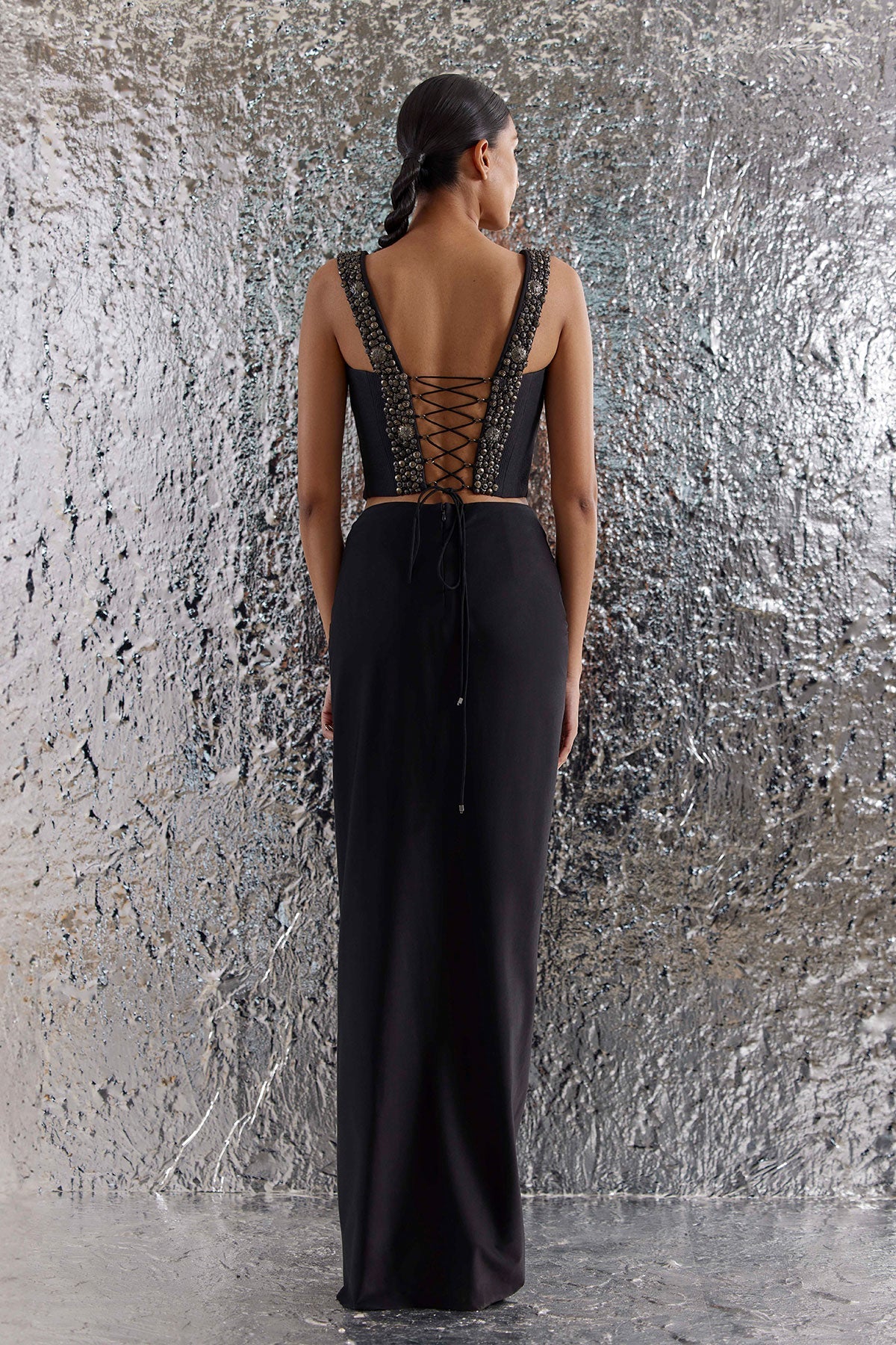 TANUSHA BAJAJ IN FLORAL ARMOUR ‘THE PLATEAU’ CORSET