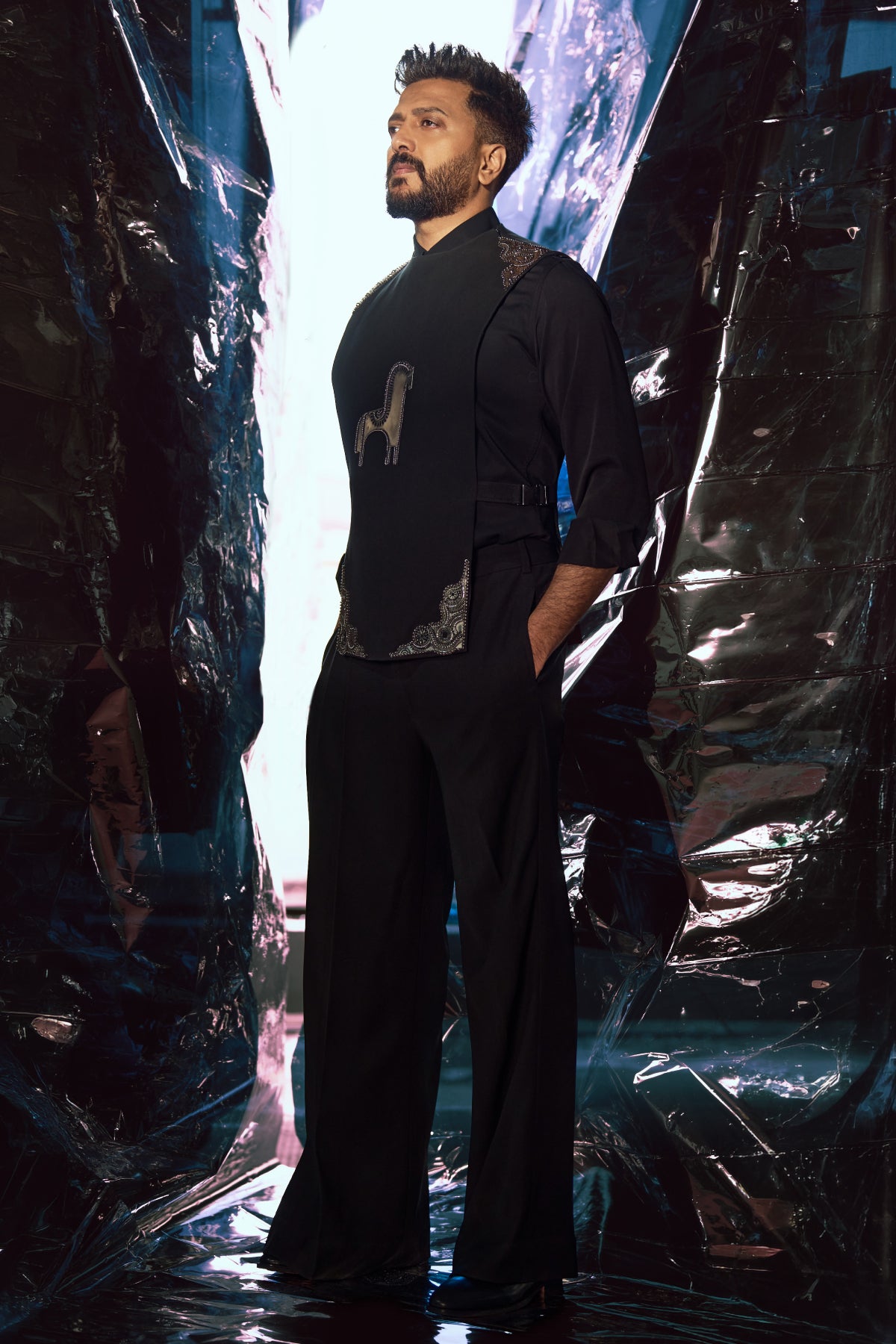 Riteish Deshmukh in Horse Gilet