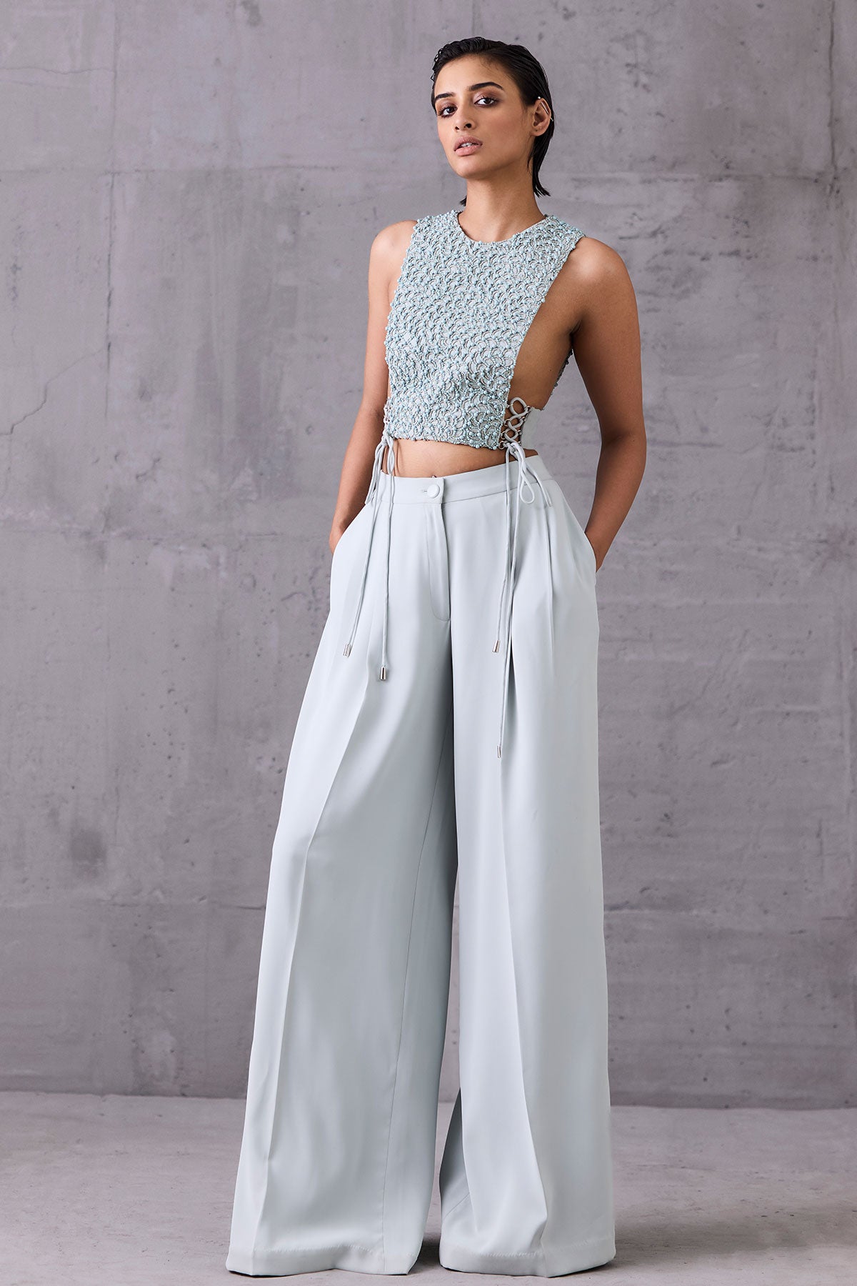 Mint Mimosa Gilet