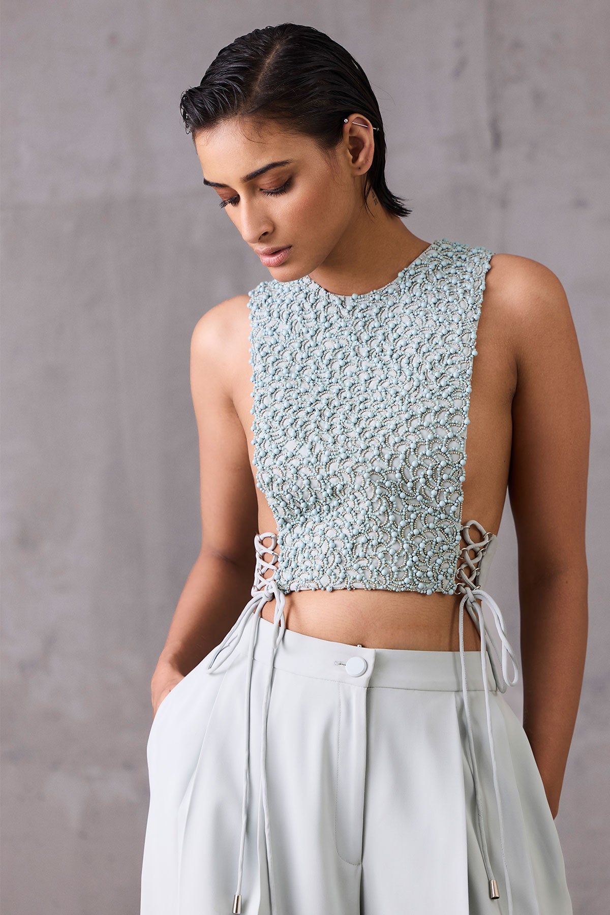 Mint Mimosa Gilet
