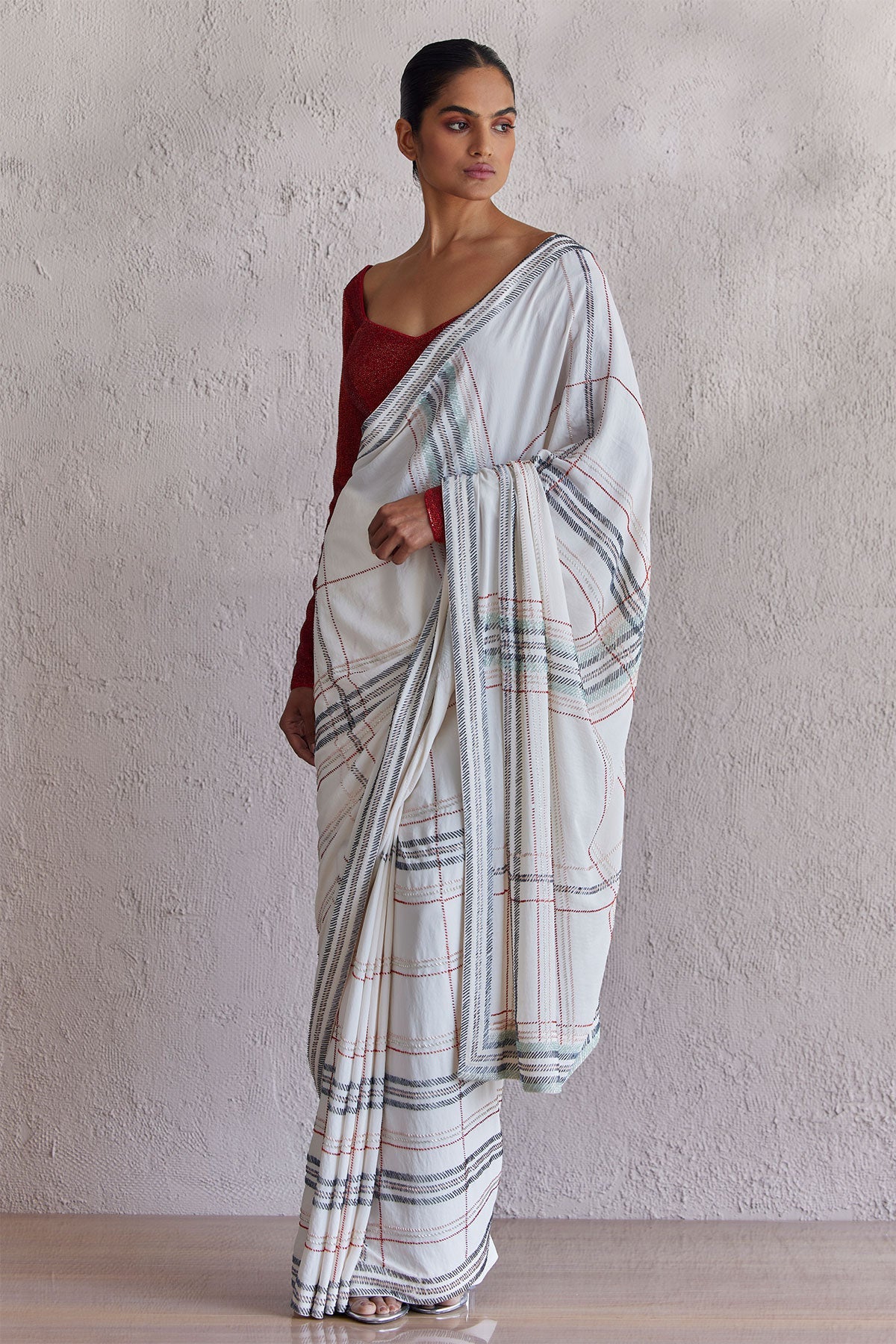 Perugia Ivory Saree