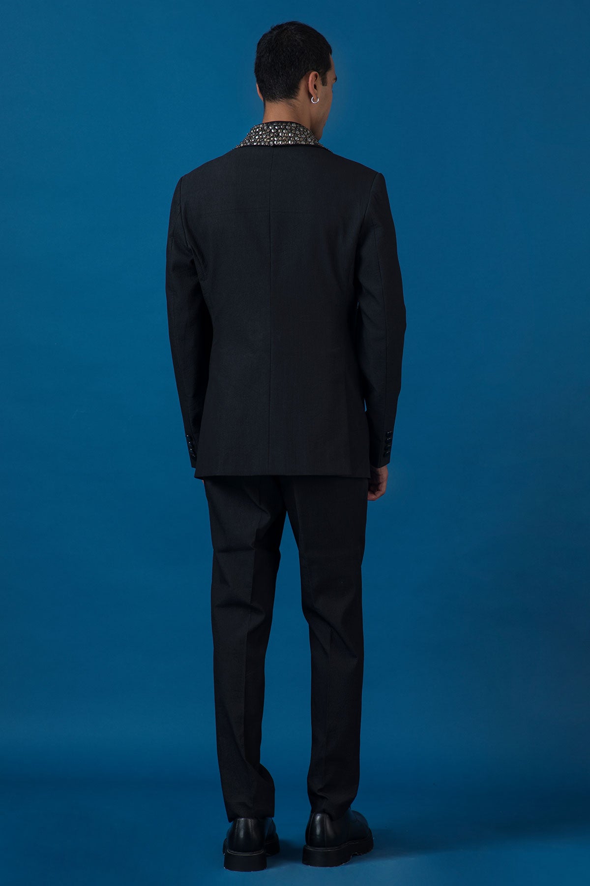 Floral Armour Black Tuxedo