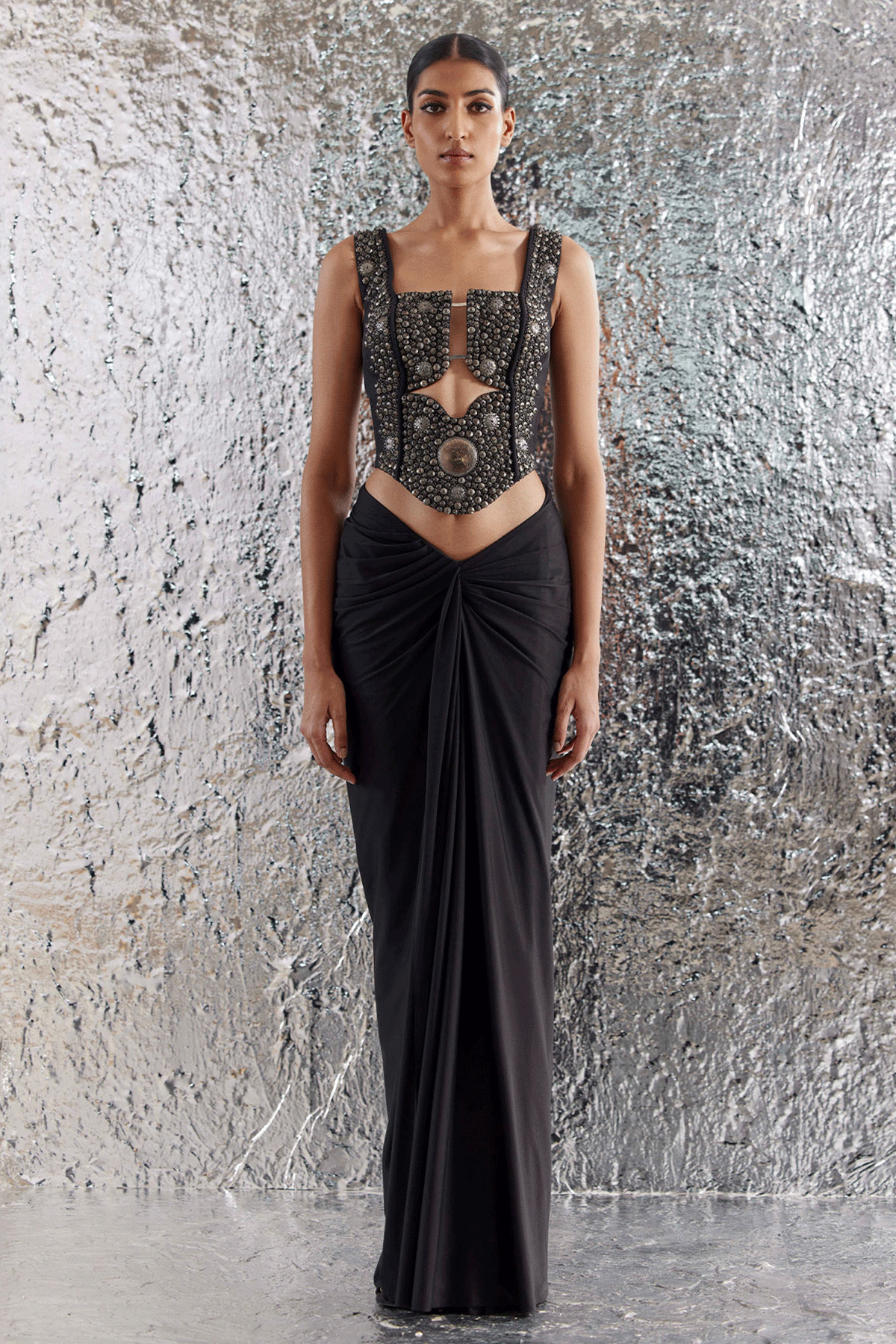 Floral Armour Corset