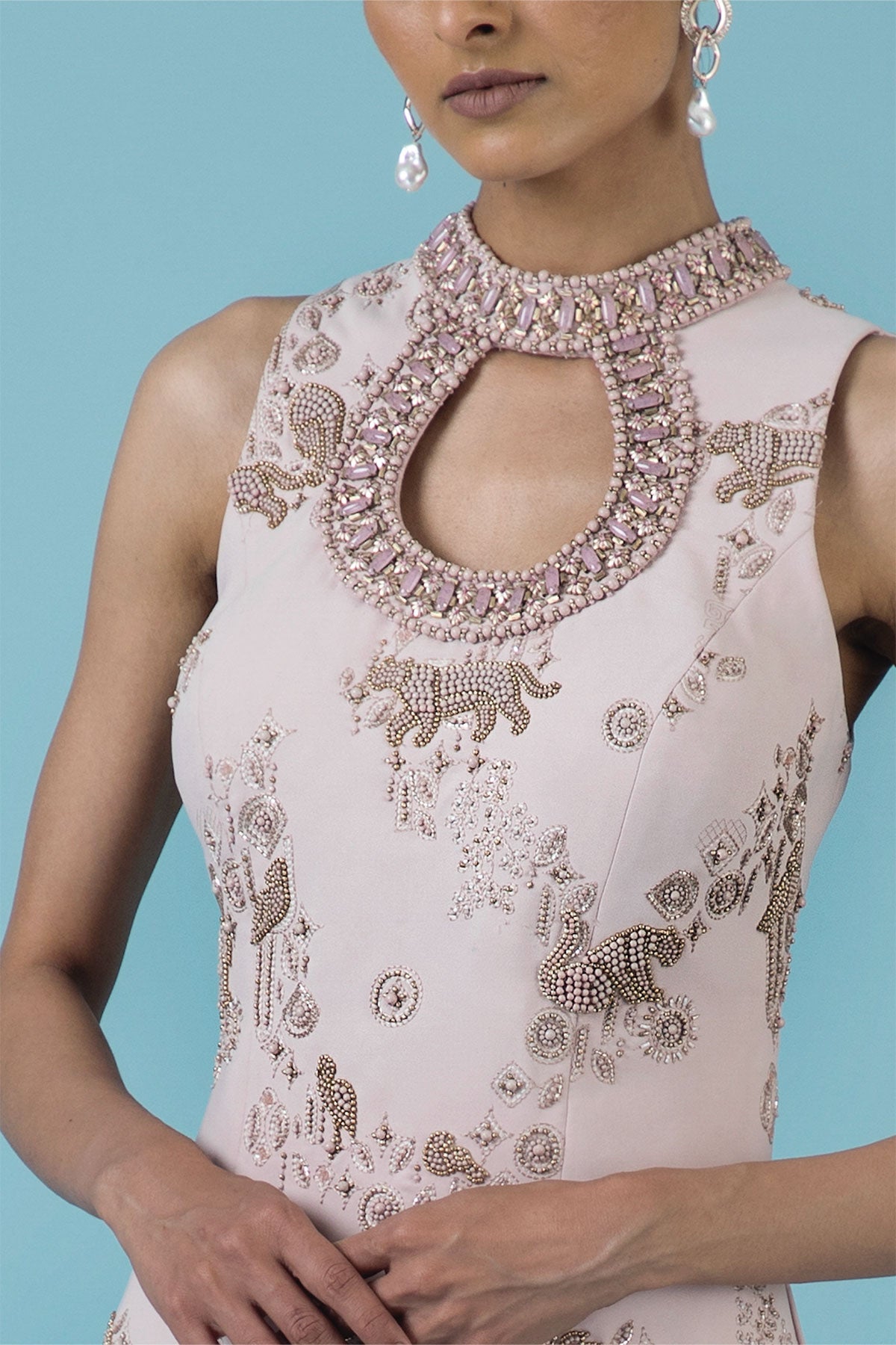 Blush Jungle Kurta and Pants