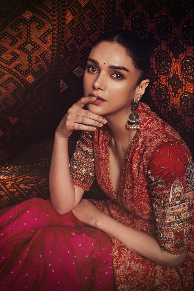 Aditi Rao Hydari In Gulab Mahal Women’s Wear