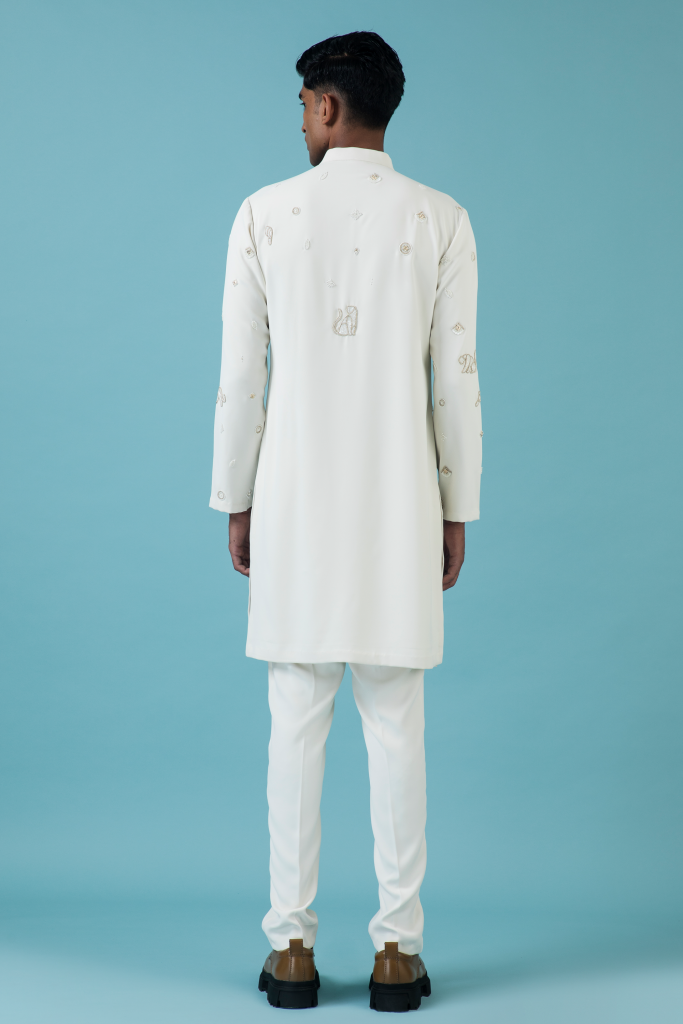 Ivory Jungle Kurta