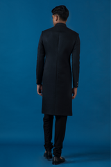 Meta Sherwani Black