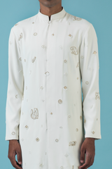 Ivory Jungle Kurta