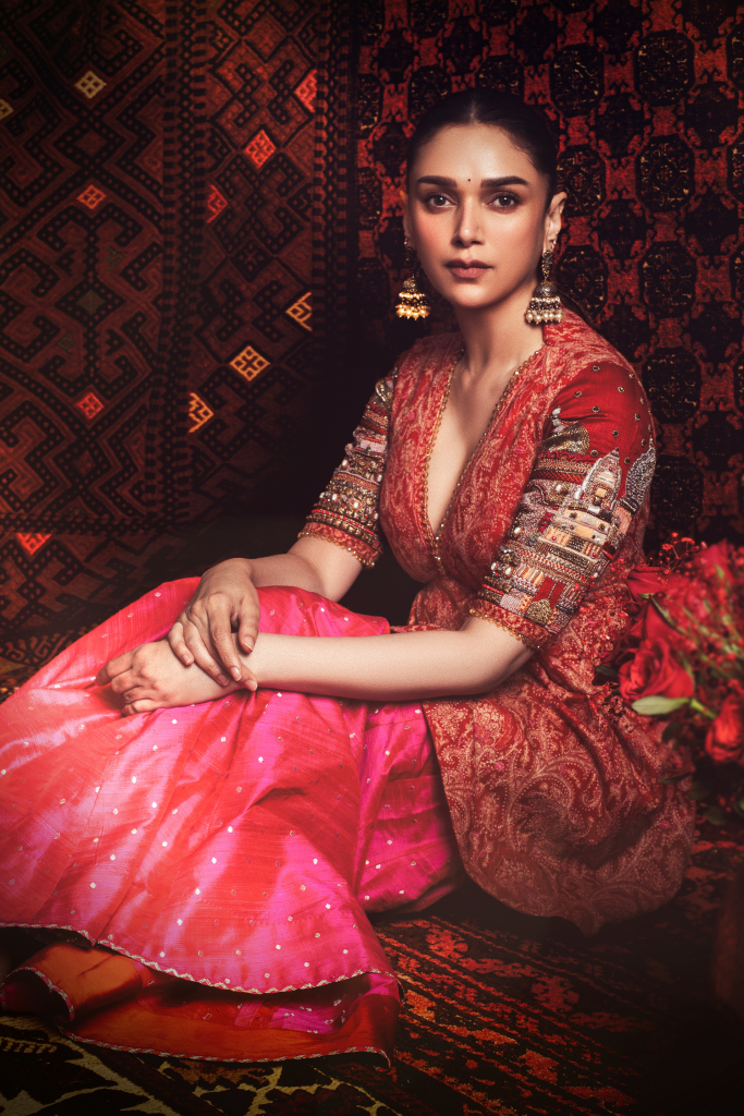 Aditi Rao Hydari In Gulab Mahal Women’s Wear