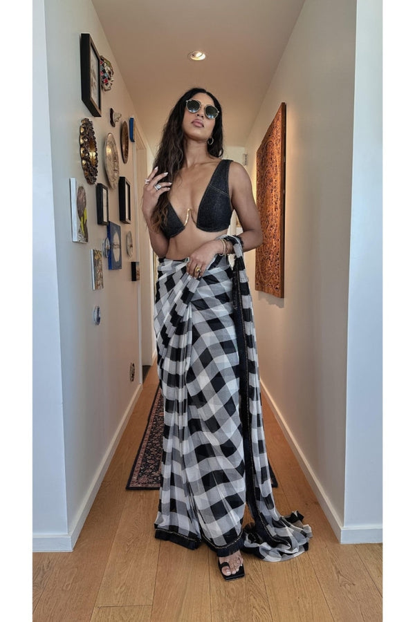 Denim And Checks Womens Wear