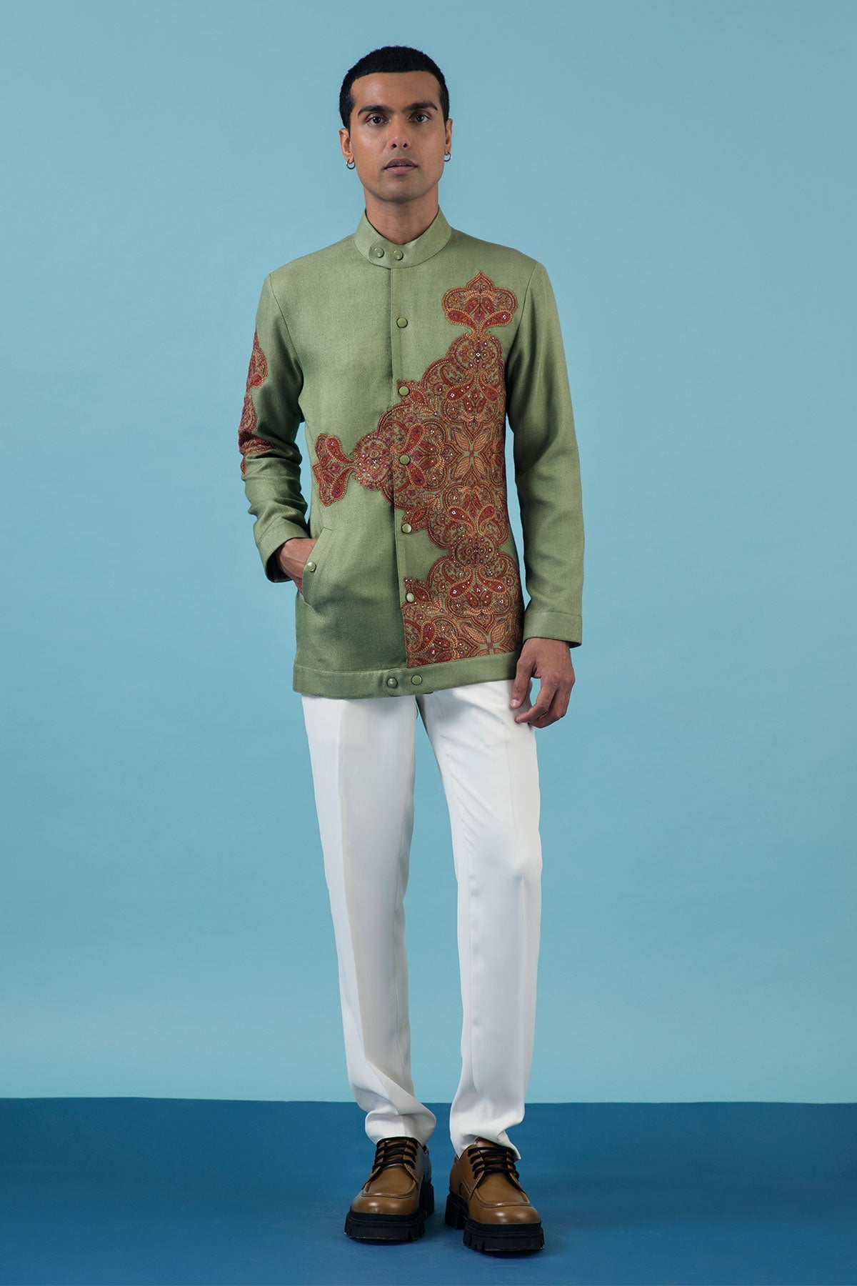 Olive Kashmiri Bomber