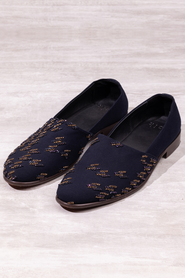 Naples Shoes (Navy Blue)