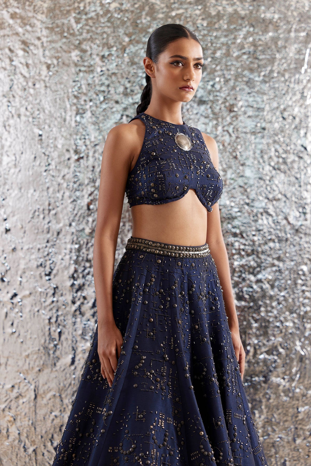 Atoms and Molecules Lehenga