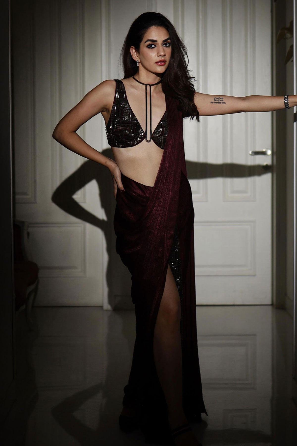 Mechanical Saree