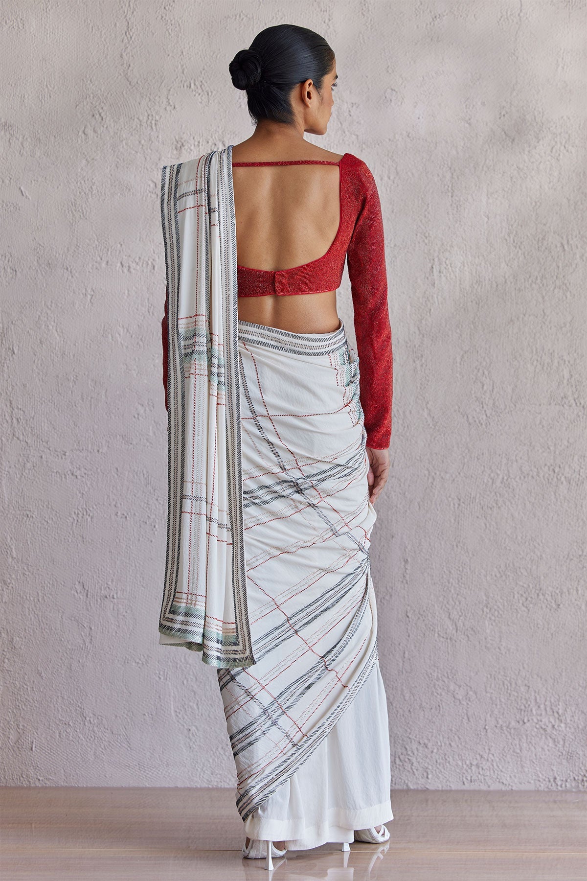 Perugia Ivory Saree