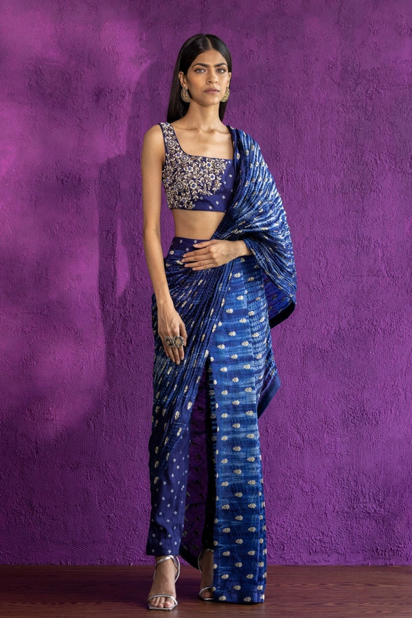 Exclusive Styles Pant Saree: Buy Exclusive Styles Pant Saree Online only at  Penria's Pop-Up Shop 2024