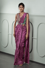 Tamanna Xxs / Purple And Mint Womens Wear